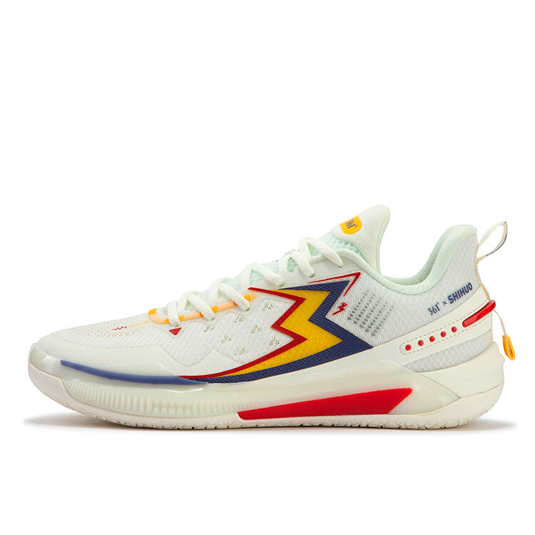 Баскетбольные кроссовки унисекс с низким верхом Feather White + Vintage Yellow 361°
Баскетбольные кроссовки унисекс с низким верхом Feather White + Vintage Yellow 361°