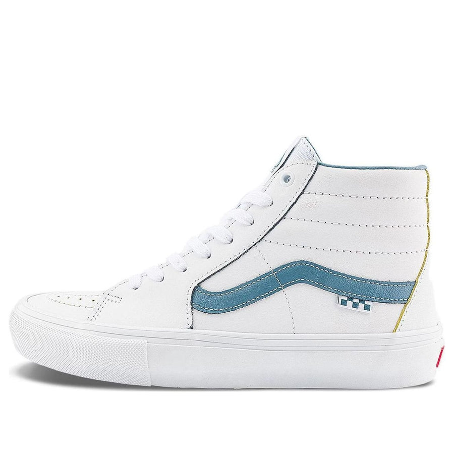 Кроссовки Vans SK8-Hi 'White Blue', белый
Кроссовки Vans SK8-Hi 'White Blue', белый