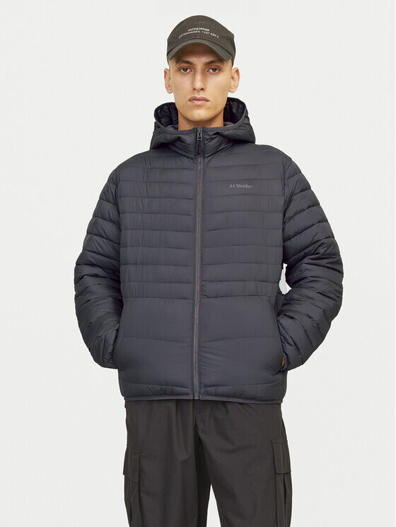 Пуховик стандартного кроя Jack&Jones, серый 
Пуховик стандартного кроя Jack&Jones, серый