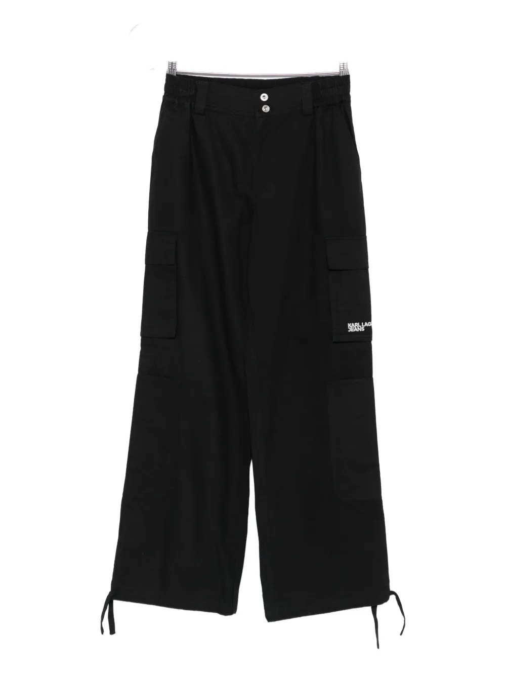 Брюки прямого кроя с карманами-карго KARL LAGERFELD, черный
Брюки прямого кроя с карманами-карго KARL LAGERFELD, черный