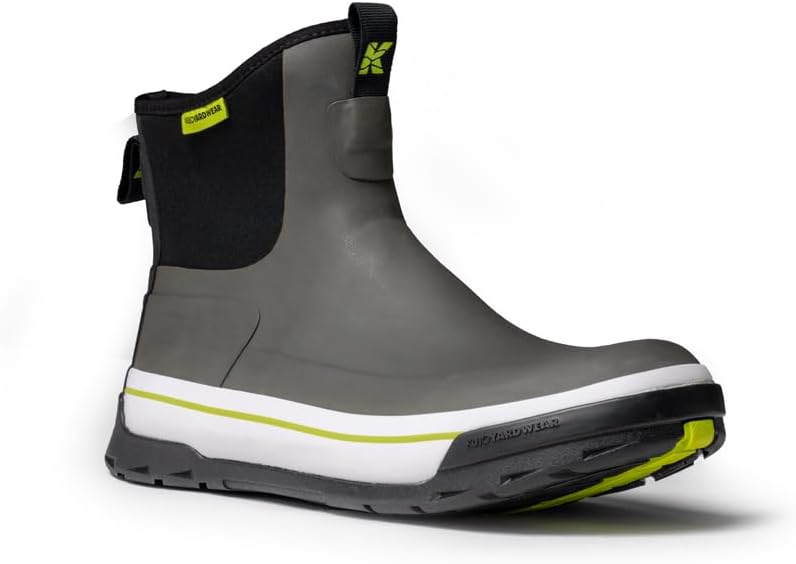 Kujo Yardwear, Резиновые сапоги Surge с верхом из неопрена, 100 водонепроницаемые, прочные, противоскользящие, стойкие к химическим веществам, без шнуровки, черный/серый
Kujo Yardwear, Резиновые сапоги Surge с верхом из неопрена, 100 водонепроницаемые, прочные, противоскользящие, стойкие к химическим веществам, без шнуровки, черный/серый