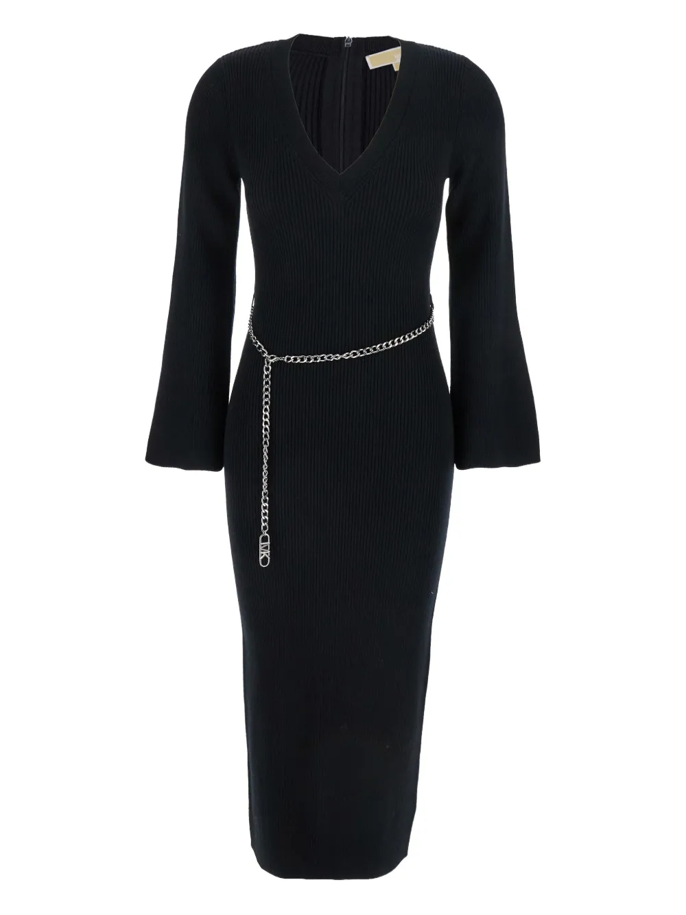 Рифленое миди-платье с поясом-цепочкой Michael Michael Kors, черный
Рифленое миди-платье с поясом-цепочкой Michael Michael Kors, черный