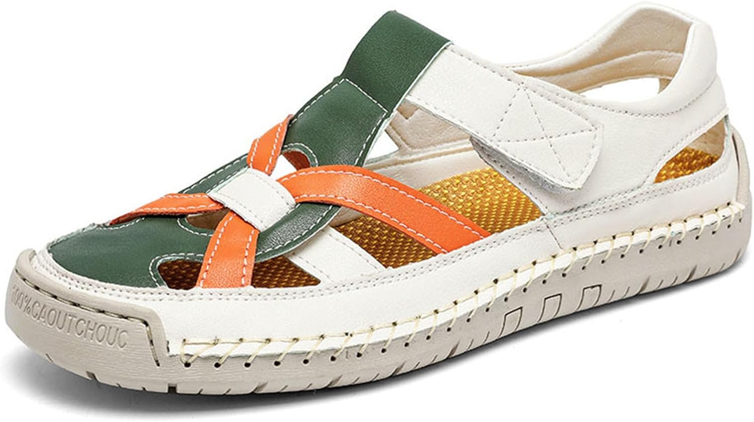 Мужские летние повседневные кожаные сандалии для прогулок на улице и пляже, удобные слипоны с низким каблуком, рыбацкая обувь Generic, Multicolour
Мужские летние повседневные кожаные сандалии для прогулок на улице и пляже, удобные слипоны с низким каблуком, рыбацкая обувь Generic, Multicolour