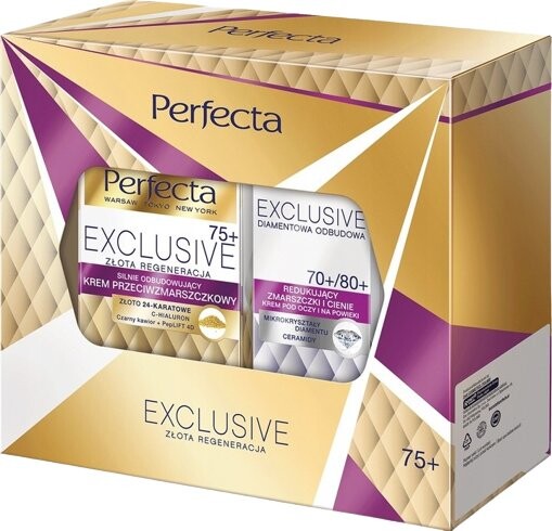 Подарочный набор PERFECTA GOLD REGENERATION 75+, DAX, Dax Cosmetics
Подарочный набор PERFECTA GOLD REGENERATION 75+, DAX, Dax Cosmetics