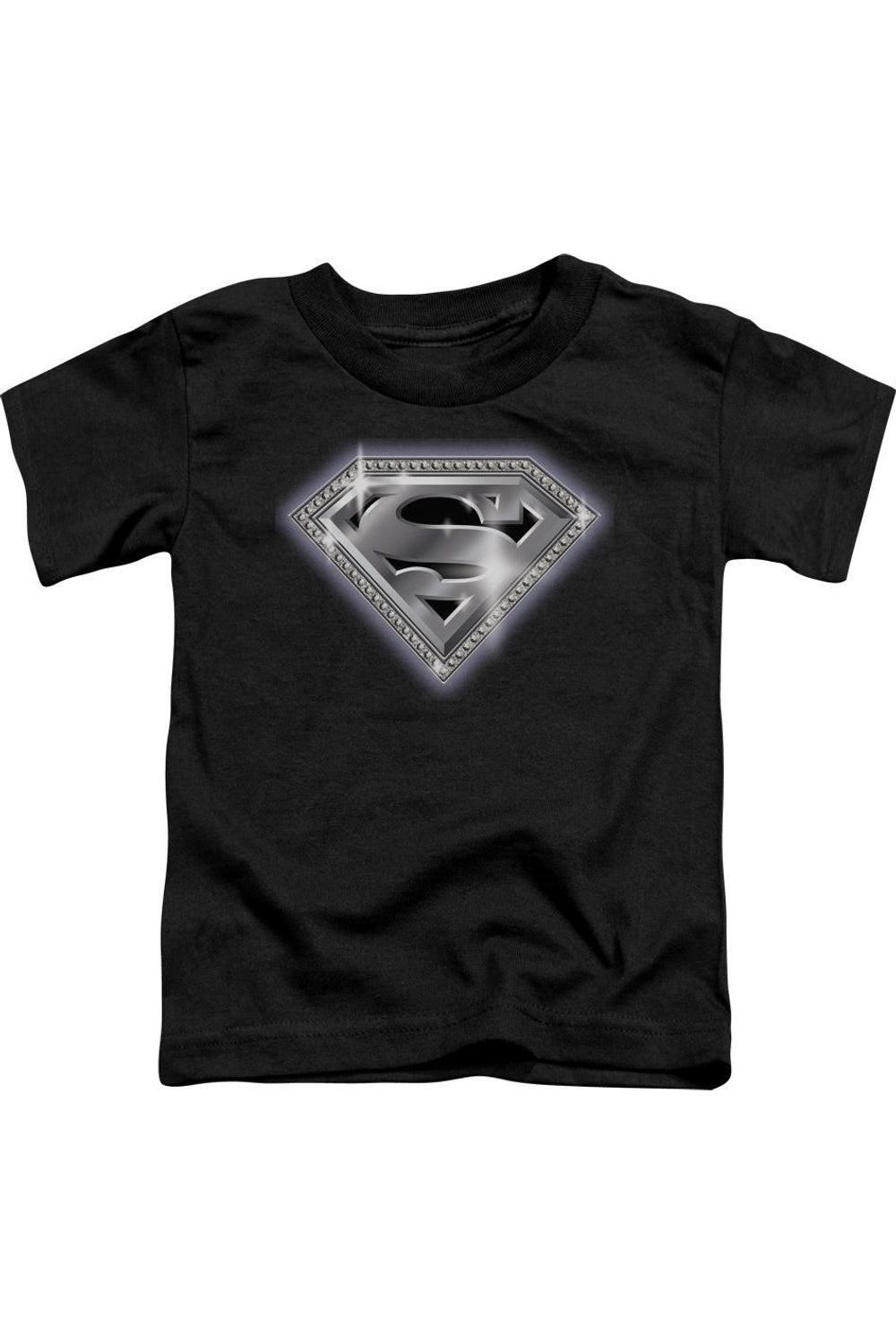 Футболка с блестящим щитом Супермена для малышей с коротким рукавом Gildan, черный
Футболка с блестящим щитом Супермена для малышей с коротким рукавом Gildan, черный