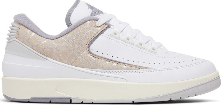 Кроссовки Air Jordan 2 Retro Low 'Python', белый 
Кроссовки Air Jordan 2 Retro Low 'Python', белый