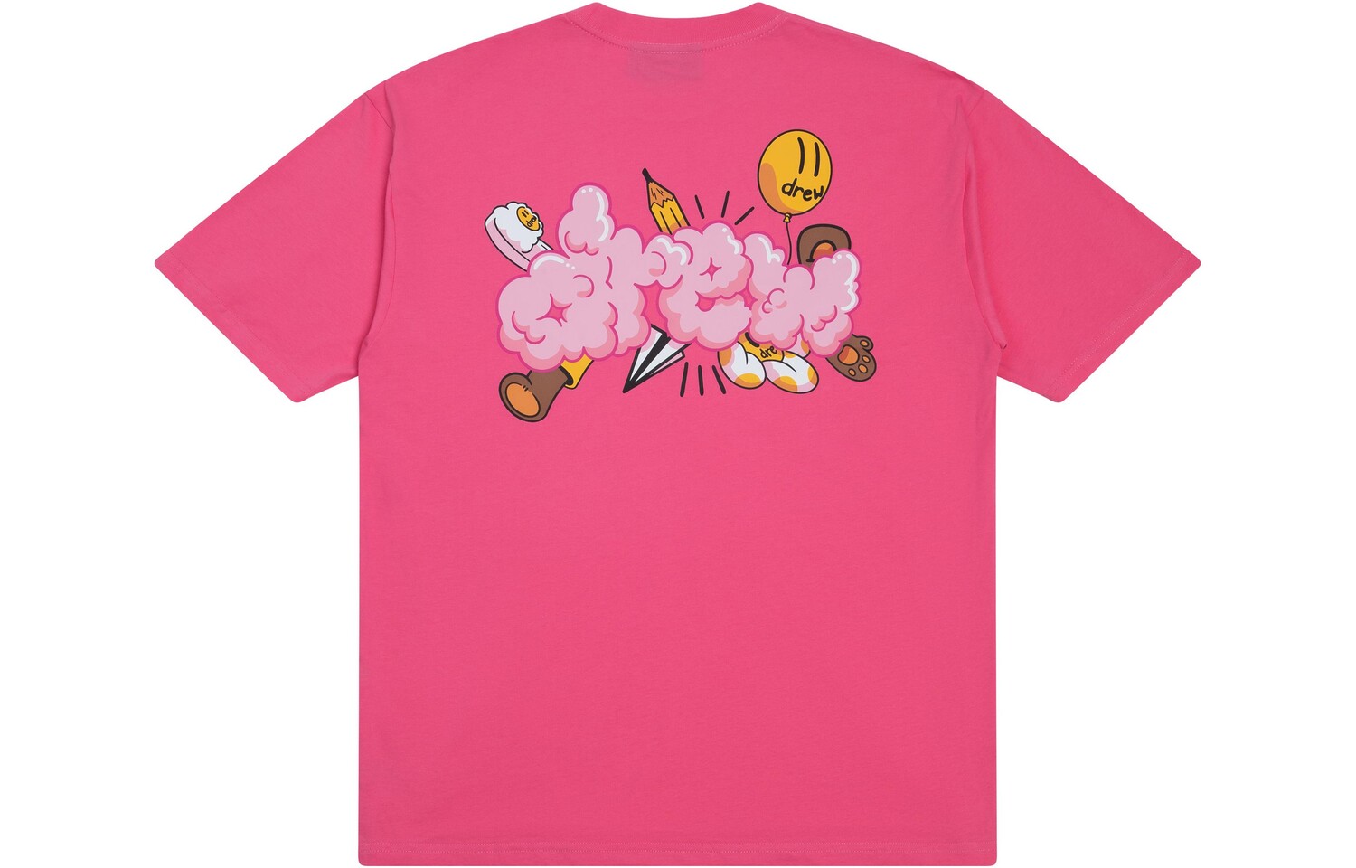 Футболка унисекс Drew House, Ярко-розовый
Футболка унисекс Drew House, Ярко-розовый