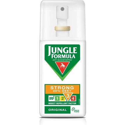 Strong Original - Защита от комаров - 20% Deet - Средство от комаров - 75 мл Jungle Formula
Strong Original - Защита от комаров - 20% Deet - Средство от комаров - 75 мл Jungle Formula