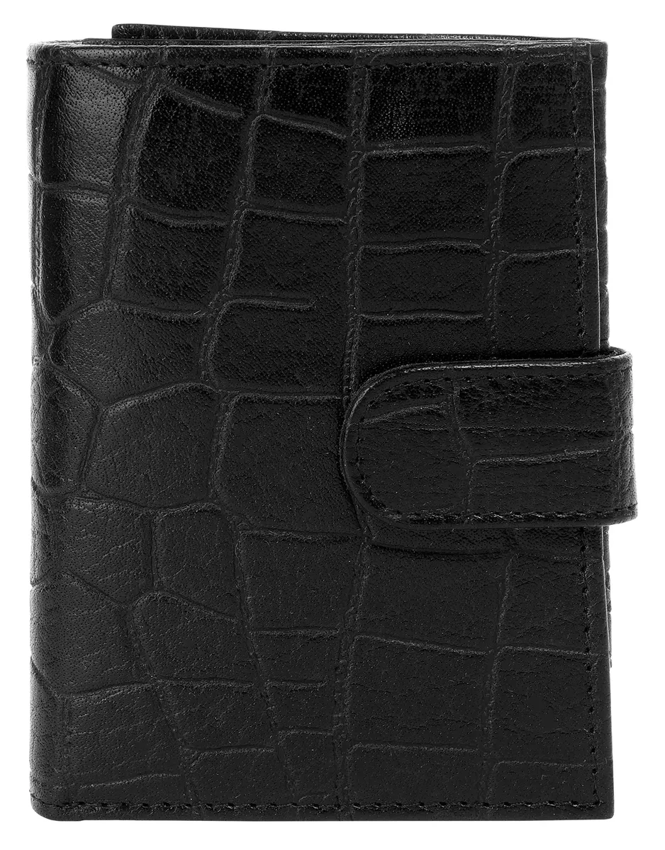 Кошелек Cluty, натуральная кожа, черный
Кошелек Cluty, натуральная кожа, черный