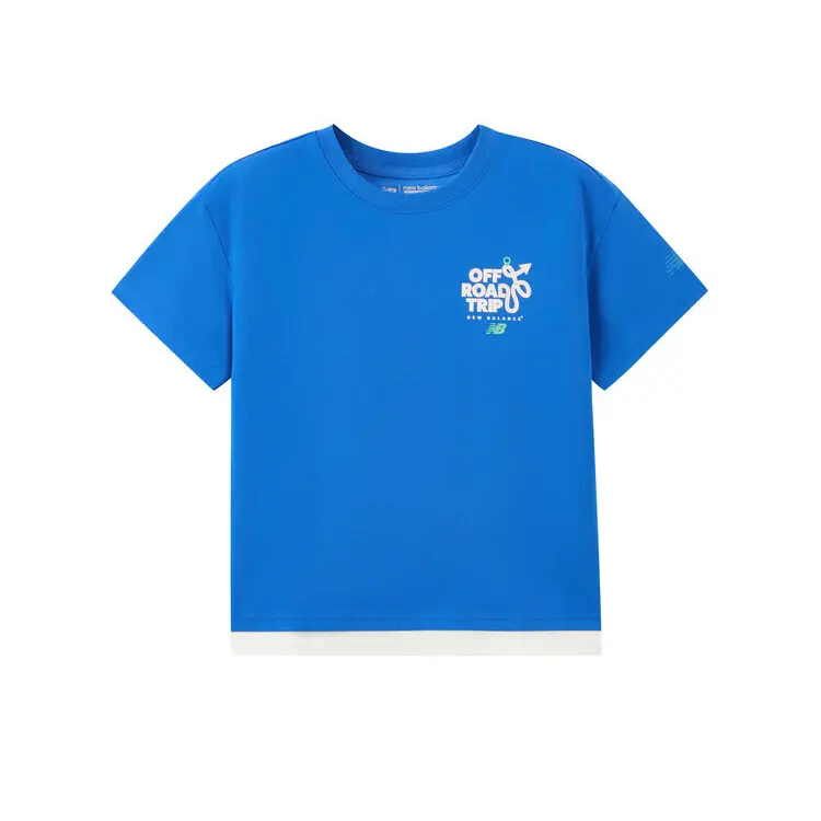 Футболка для детей 3-7 лет New Balance, синий
Футболка для детей 3-7 лет New Balance, синий