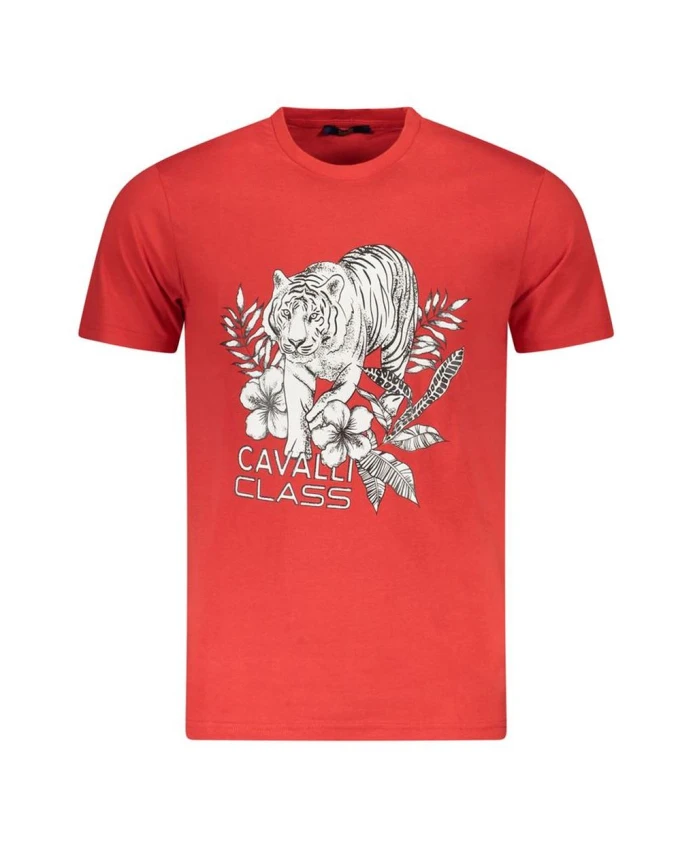 Футболка с принтом красного тигра Cavalli Class, красный
Футболка с принтом красного тигра Cavalli Class, красный
