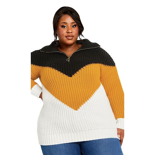 Трикотажный свитер plus size в трех цветах Avenue
Трикотажный свитер plus size в трех цветах Avenue