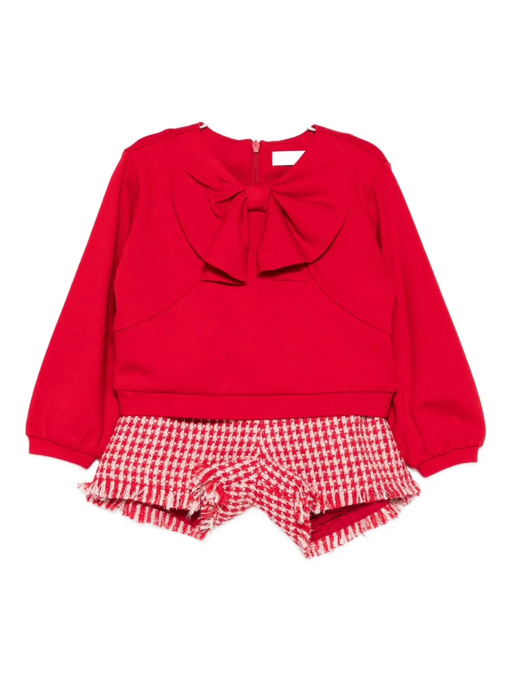 Комплект из твидовых шорт с бантом Abel & Lula, красный
Комплект из твидовых шорт с бантом Abel & Lula, красный