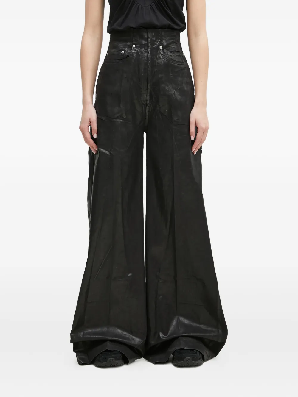 Джинсы с широкими штанинами Rick Owens DRKSHDW, черный
Джинсы с широкими штанинами Rick Owens DRKSHDW, черный