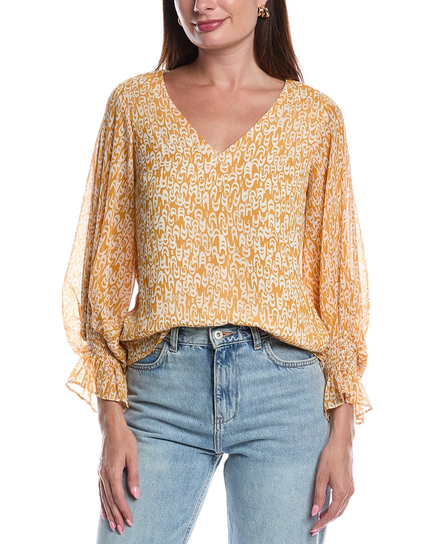 Винс Камуто Блузка с фонариками Vince Camuto, желтый
Винс Камуто Блузка с фонариками Vince Camuto, желтый