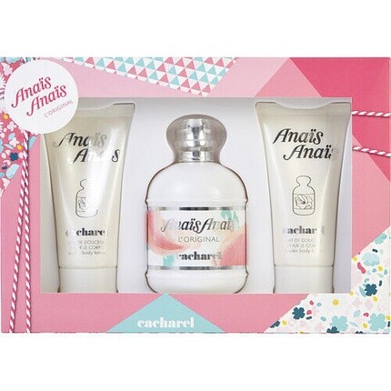 Anais Anais L'original EDT Spray 3.4 oz and Two Body Lotions 1.7 oz
Anais Anais L'original EDT Spray 3.4 oz and Two Body Lotions 1.7 oz