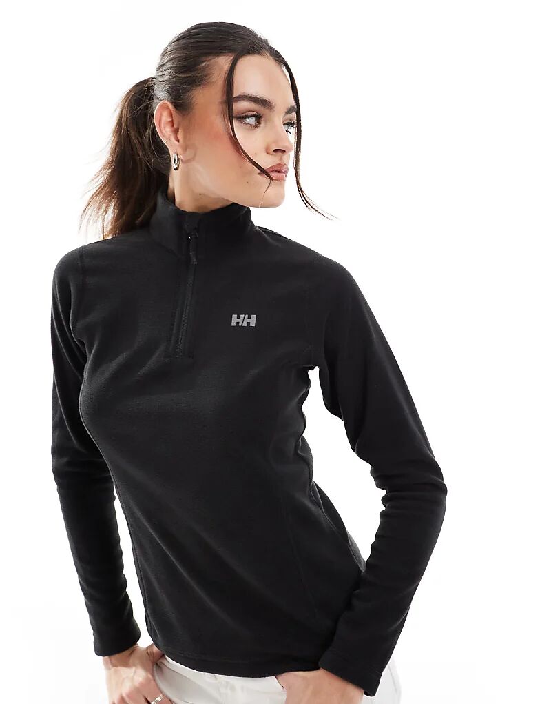 Флисовая кофта Daybreaker с застежкой-молнией 1/2 черного цвета Helly Hansen 
Флисовая кофта Daybreaker с застежкой-молнией 1/2 черного цвета Helly Hansen