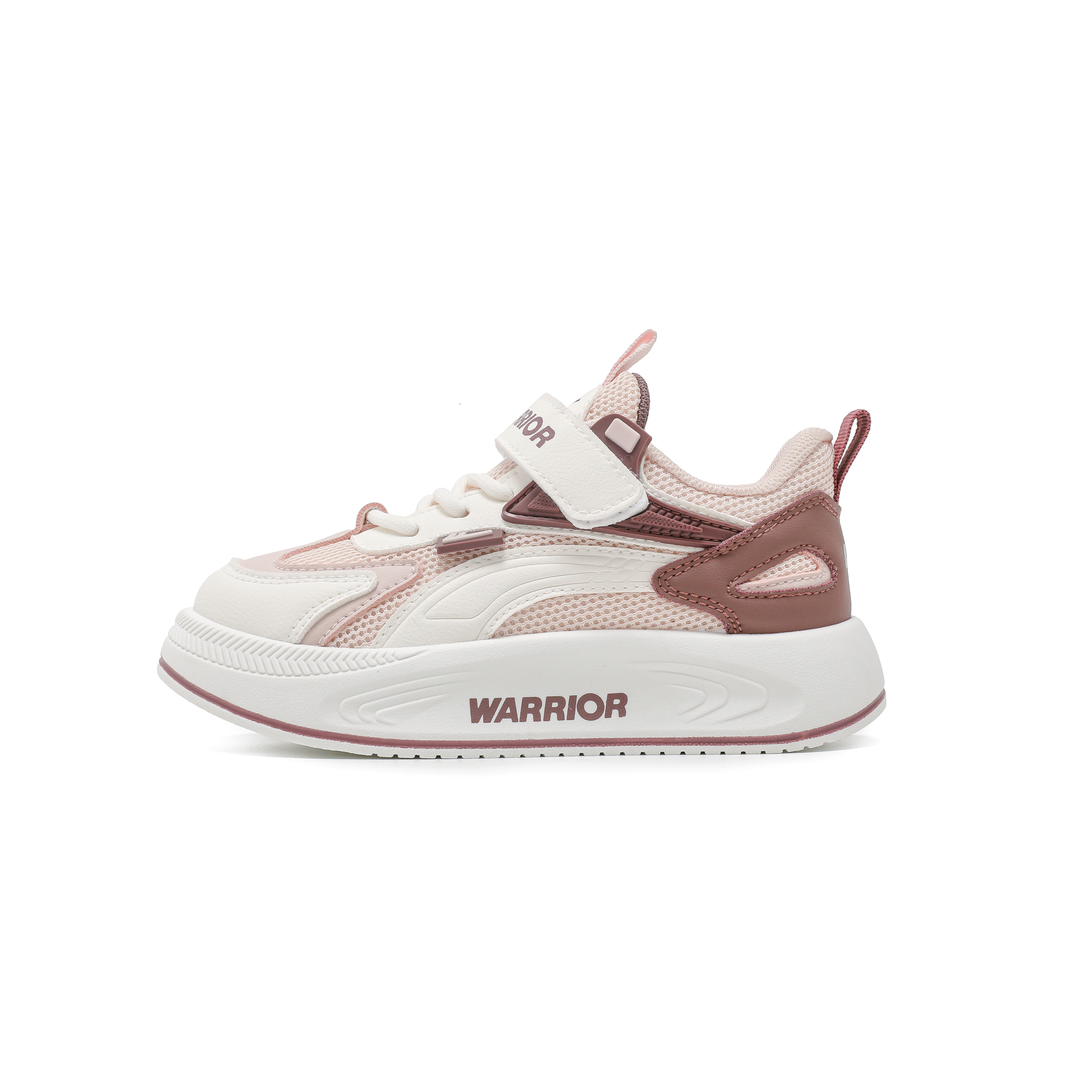 Детские кроссовки Mesh Cushioning, износостойкие, дышащие, низкие WARRIOR, розовый/бежевый/cameo коричневый
Детские кроссовки Mesh Cushioning, износостойкие, дышащие, низкие WARRIOR, розовый/бежевый/cameo коричневый