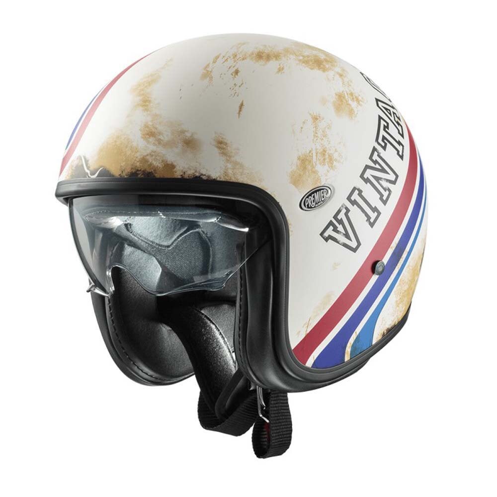 Открытый шлем Premier Helmets 23 Vintage BTR 12 BM 22.06, белый
Открытый шлем Premier Helmets 23 Vintage BTR 12 BM 22.06, белый