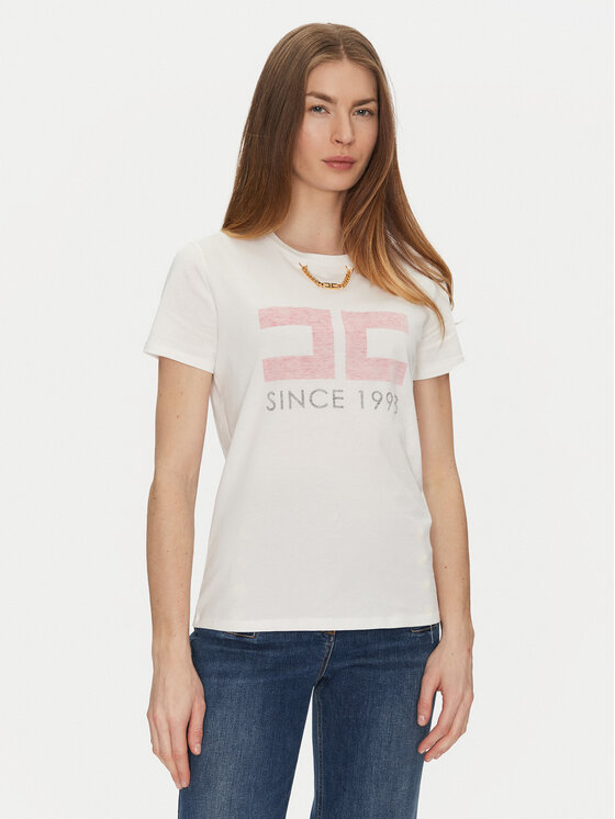 Футболка обычного кроя MA-033-51E2-V180 Elisabetta Franchi, белый
Футболка обычного кроя MA-033-51E2-V180 Elisabetta Franchi, белый