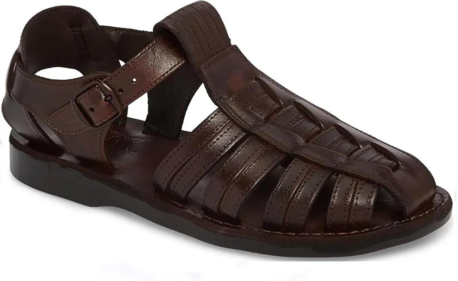 Кожаные мужские сандалии с закрытым носком Jerusalem Sandals, коричневый
Кожаные мужские сандалии с закрытым носком Jerusalem Sandals, коричневый