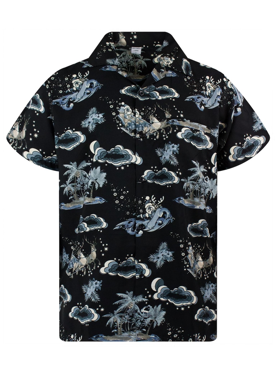 Рубашка на пуговицах классического кроя King Kameha Christmas Island, серый
Рубашка на пуговицах классического кроя King Kameha Christmas Island, серый