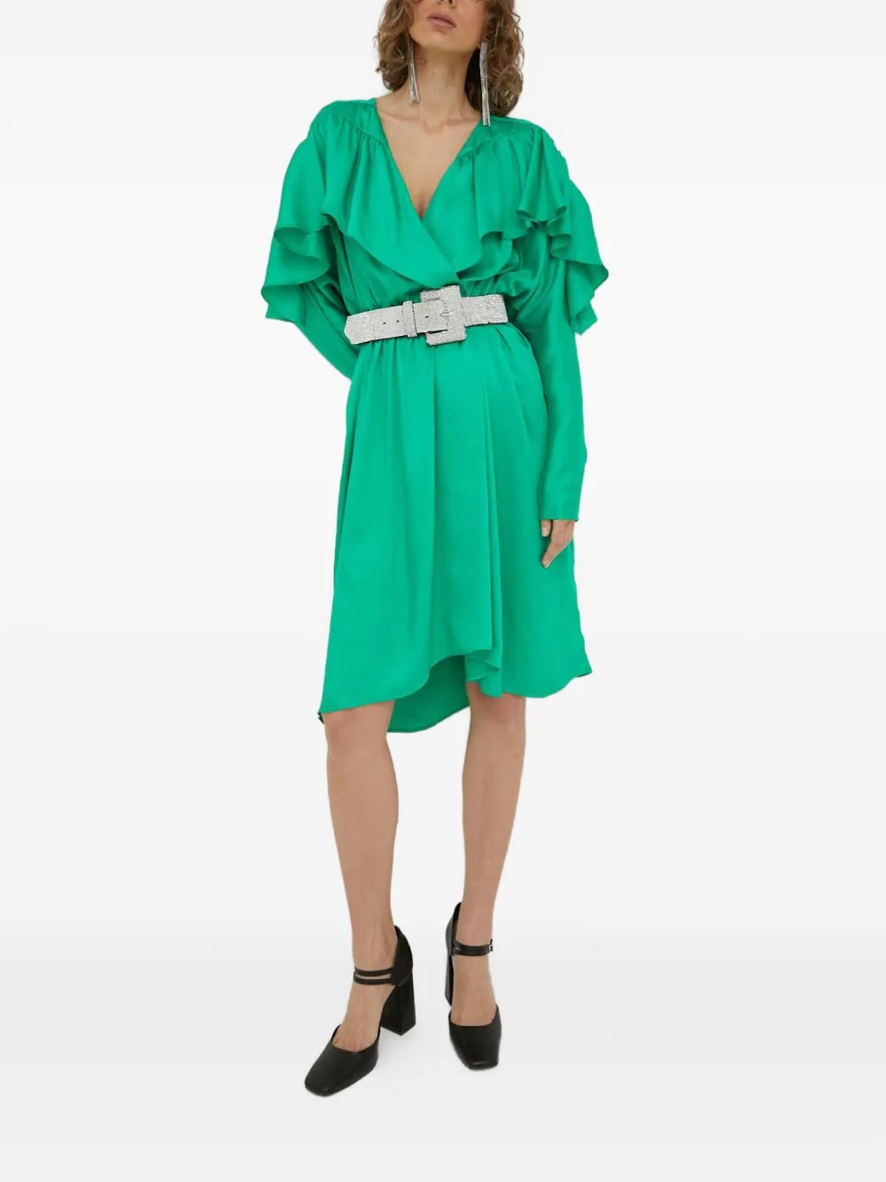 Платье с оборками на запах Day Birger Et Mikkelsen, зеленый
Платье с оборками на запах Day Birger Et Mikkelsen, зеленый