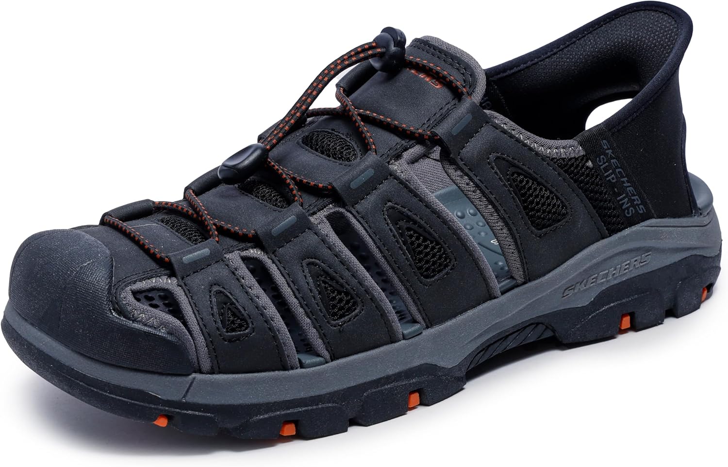 Мужские сандалии Skechers Tresmen - Norvick 205187, черный
Мужские сандалии Skechers Tresmen - Norvick 205187, черный