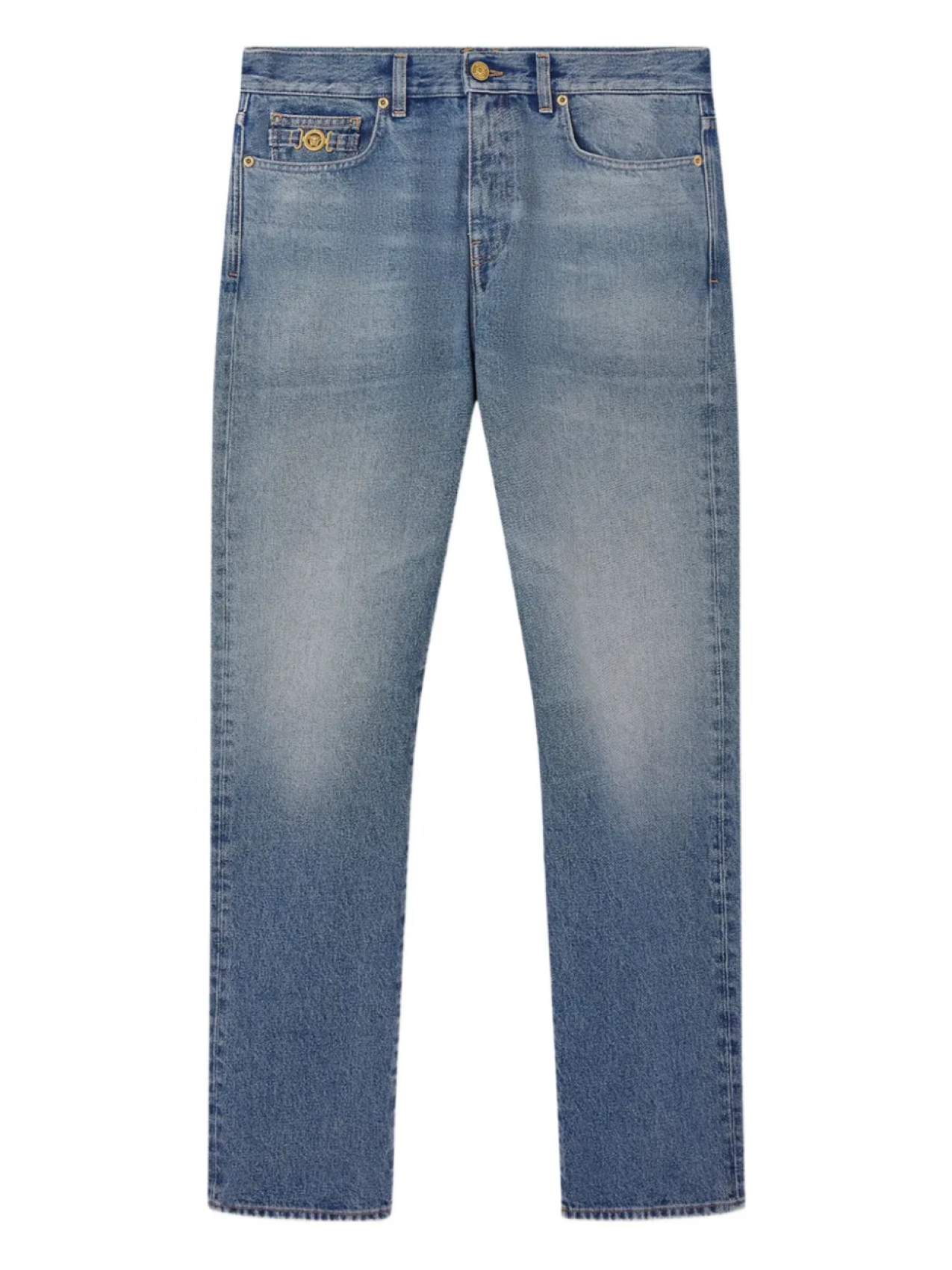 Versace джинсы с декором Medusa Biggie, синий
Versace джинсы с декором Medusa Biggie, синий