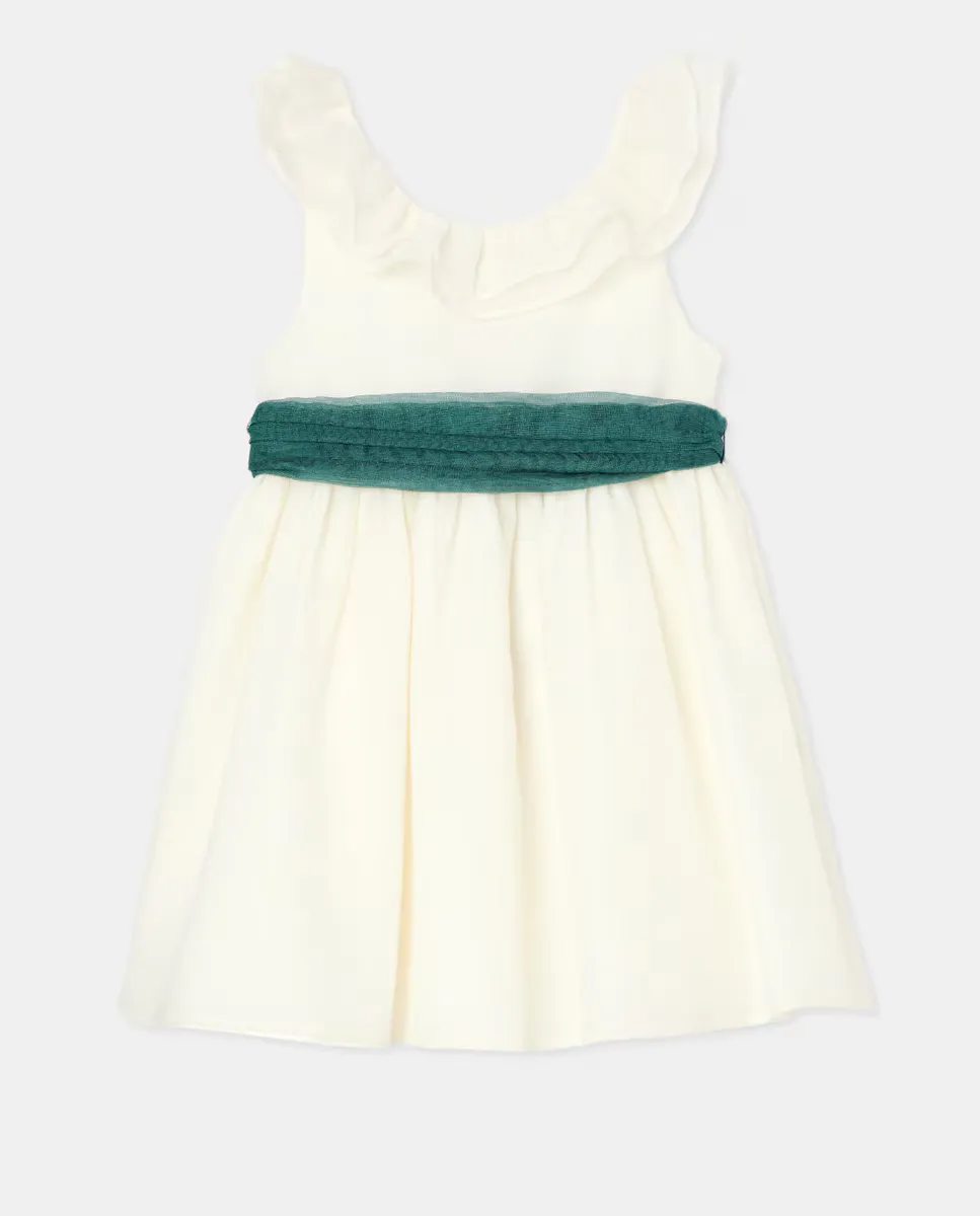 Классическое платье для девочки с поясом Coconut El Corte Inglés, цвет Crudo
Классическое платье для девочки с поясом Coconut El Corte Inglés, цвет Crudo