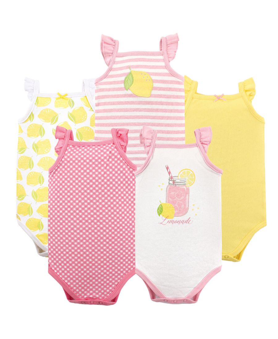Мягкие хлопковые комбинезоны без рукавов Hudson Baby, Lemonade
Мягкие хлопковые комбинезоны без рукавов Hudson Baby, Lemonade
