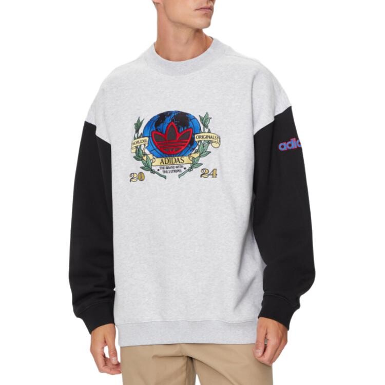 Толстовка с вышитым логотипом Adidas Adidas Originals, серый
Толстовка с вышитым логотипом Adidas Adidas Originals, серый