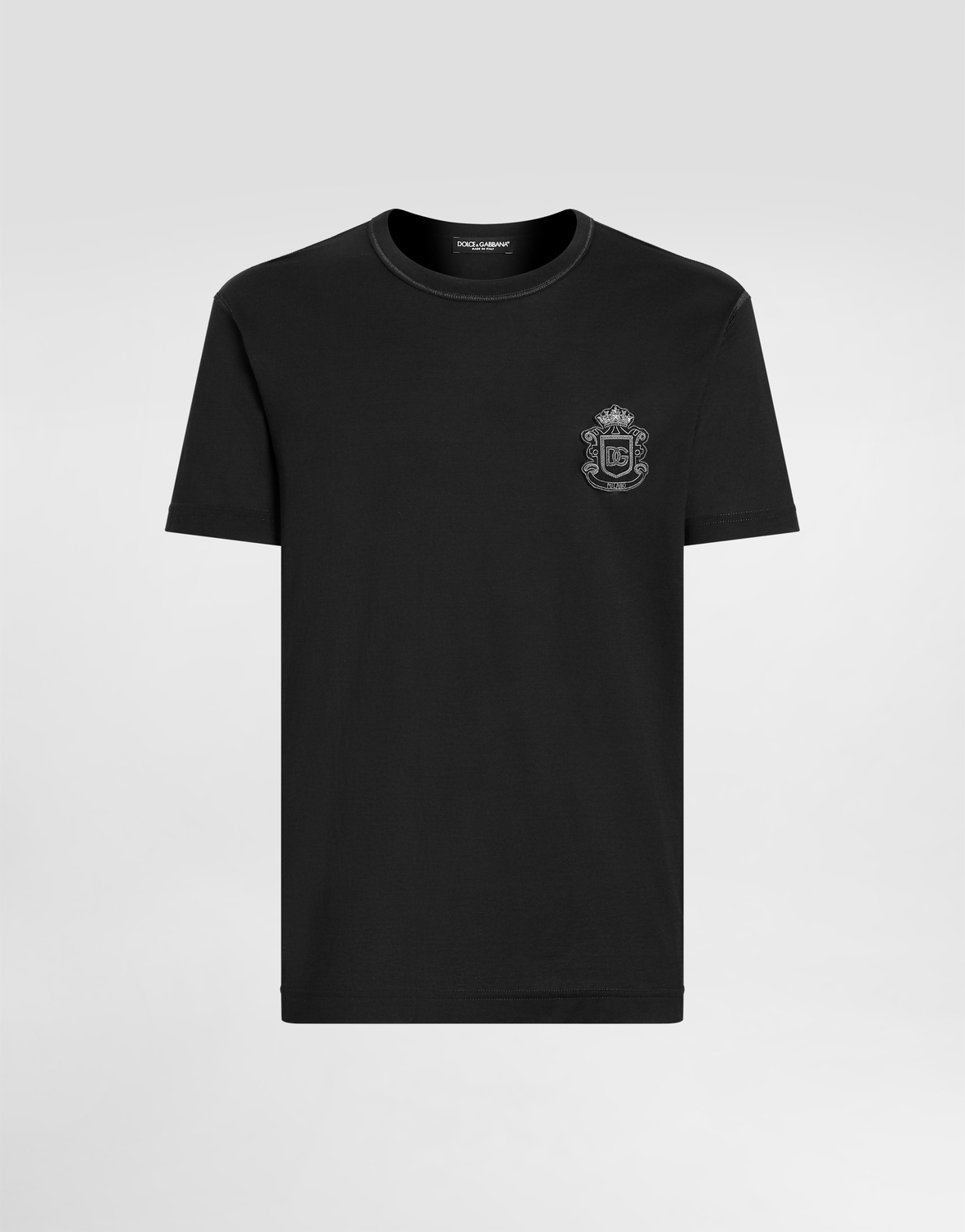 Футболка с геральдическим нашивкой DOLCE & GABBANA, синий
Футболка с геральдическим нашивкой DOLCE & GABBANA, синий