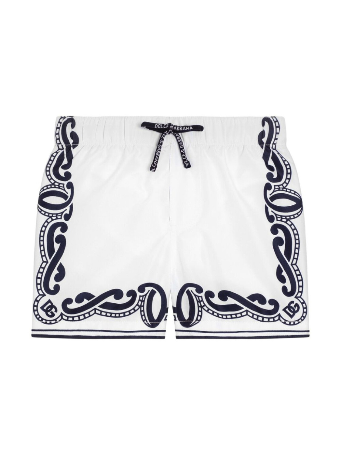 Dolce & Gabbana Kids ромпер Bandana, белый 
Dolce & Gabbana Kids ромпер Bandana, белый