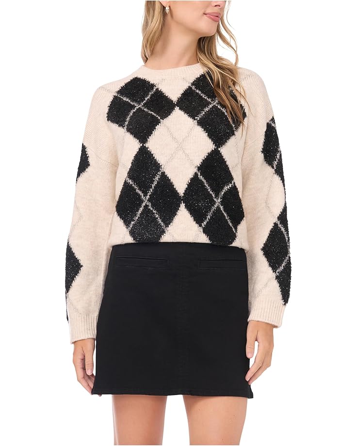 Женский свитер Vince Camuto Argyle Crew Neck, Light Oatmeal Heather
Женский свитер Vince Camuto Argyle Crew Neck, Light Oatmeal Heather