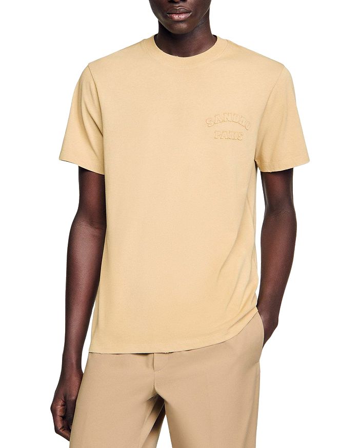 Футболка с коротким рукавом, выцветшая Sandro, коричневый/бежевый
Футболка с коротким рукавом, выцветшая Sandro, коричневый/бежевый
