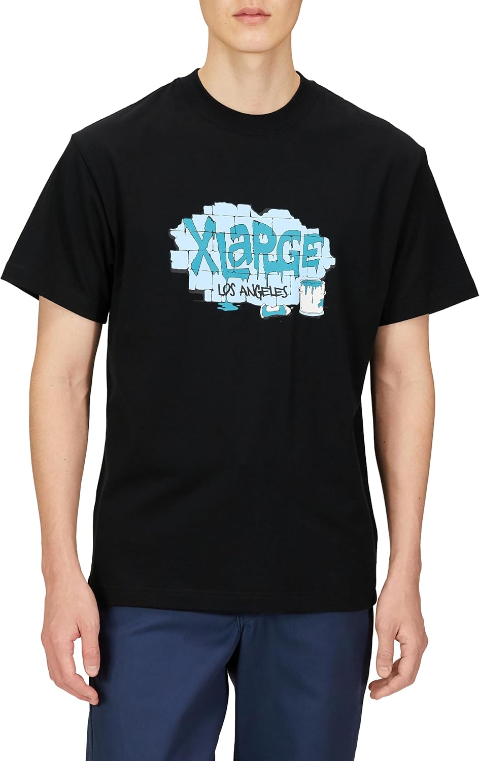 Футболка с короткими рукавами и принтом граффити (мужская) Xlarge, черный
Футболка с короткими рукавами и принтом граффити (мужская) Xlarge, черный