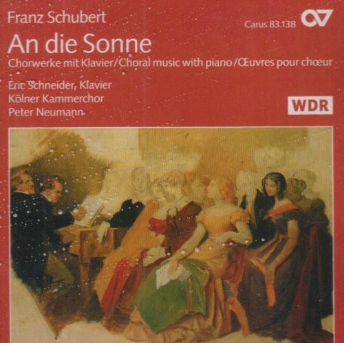 CD диск Schubert / Roschmann / Buchmann / Neumann: An Die Sonne: Choral Music with Piano
CD диск Schubert / Roschmann / Buchmann / Neumann: An Die Sonne: Choral Music with Piano