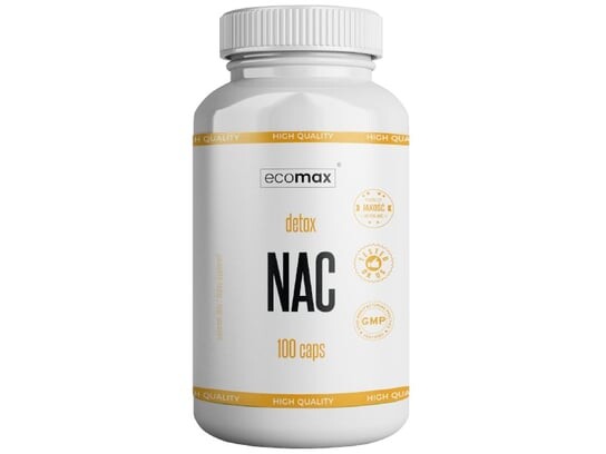 Ecomax, НАЦ, 100 капс.
Ecomax, НАЦ, 100 капс.