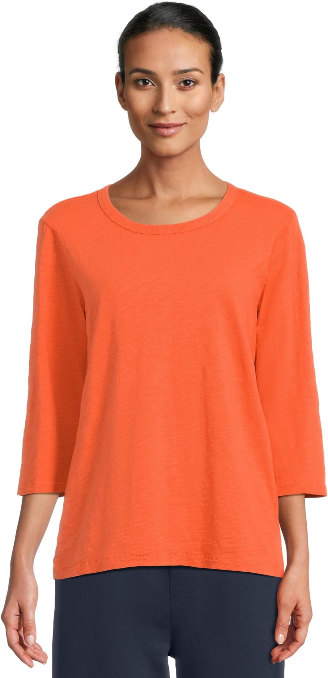 Женская футболка с круглым вырезом и рукавом 3/4, любимая Mod-o-doc, Orange Clay
Женская футболка с круглым вырезом и рукавом 3/4, любимая Mod-o-doc, Orange Clay