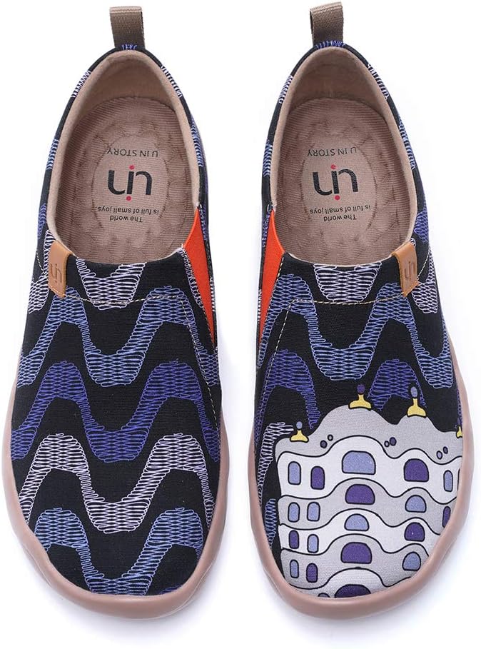 Мужские лоферы UIN, раскрашенные туристические туфли, слипоны для прогулок, повседневные легкие удобные модные кроссовки Toledo Destination, La Pedrera
Мужские лоферы UIN, раскрашенные туристические туфли, слипоны для прогулок, повседневные легкие удобные модные кроссовки Toledo Destination, La Pedrera