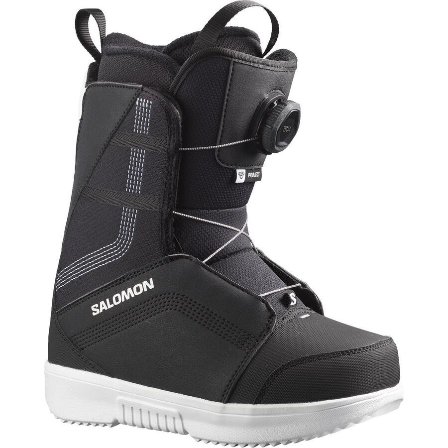 Ботинки для сноуборда Salomon Project Boa Salomon, Black/Black/White
Ботинки для сноуборда Salomon Project Boa Salomon, Black/Black/White