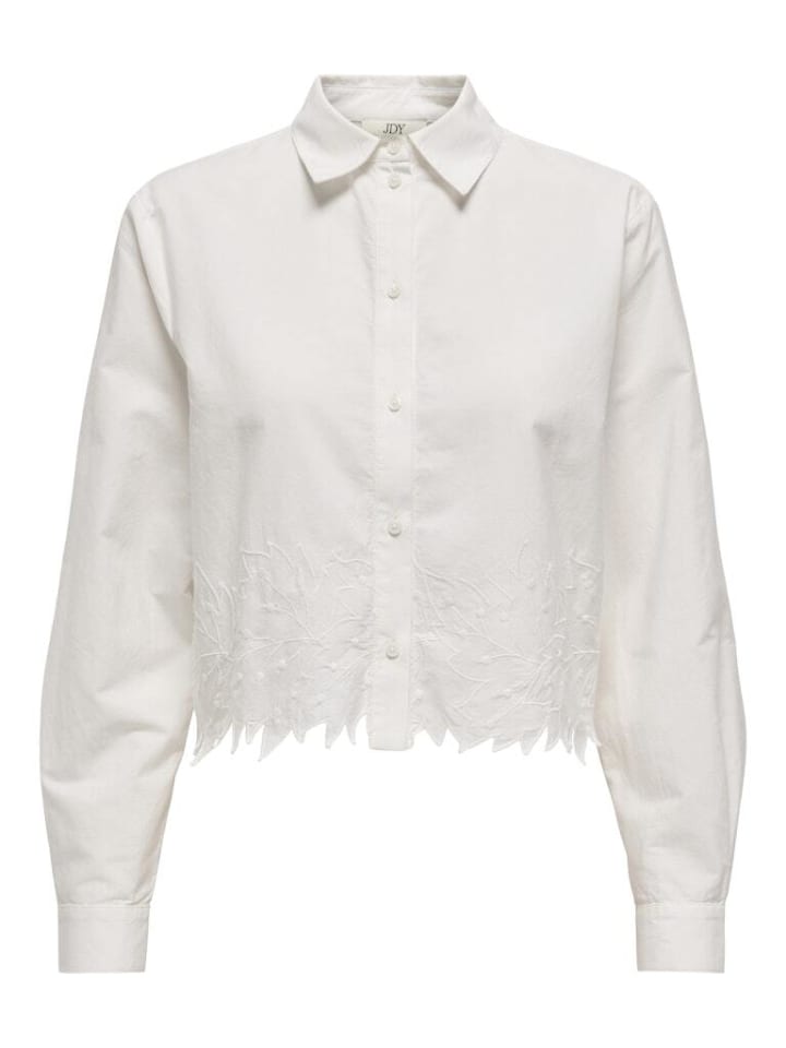 JDY Белая блузка с длинными рукавами
JDY Белая блузка с длинными рукавами