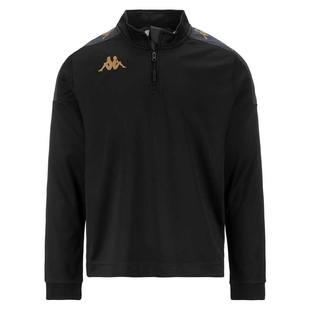 Толстовка Kappa Gassolo Half Zip, черный 
Толстовка Kappa Gassolo Half Zip, черный
