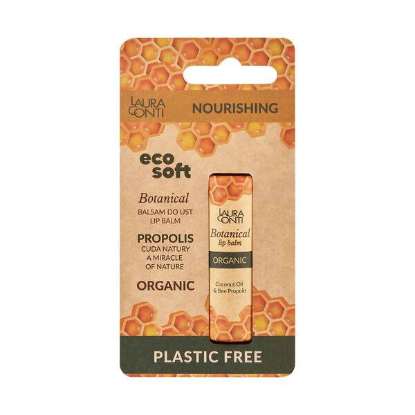 Органический разглаживающий бальзам для губ с прополисом, 1 шт. Laura Conti Ecosoft botanical
Органический разглаживающий бальзам для губ с прополисом, 1 шт. Laura Conti Ecosoft botanical