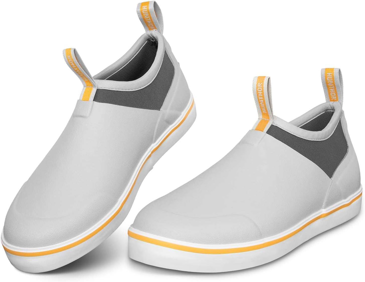 Топсайдеры водонепроницаемые резиновые ботинки с нескользящей подошвой, для рыбалки, лодок, садоводства, прогулок - для мужчин Hunthor, серый
Топсайдеры водонепроницаемые резиновые ботинки с нескользящей подошвой, для рыбалки, лодок, садоводства, прогулок - для мужчин Hunthor, серый