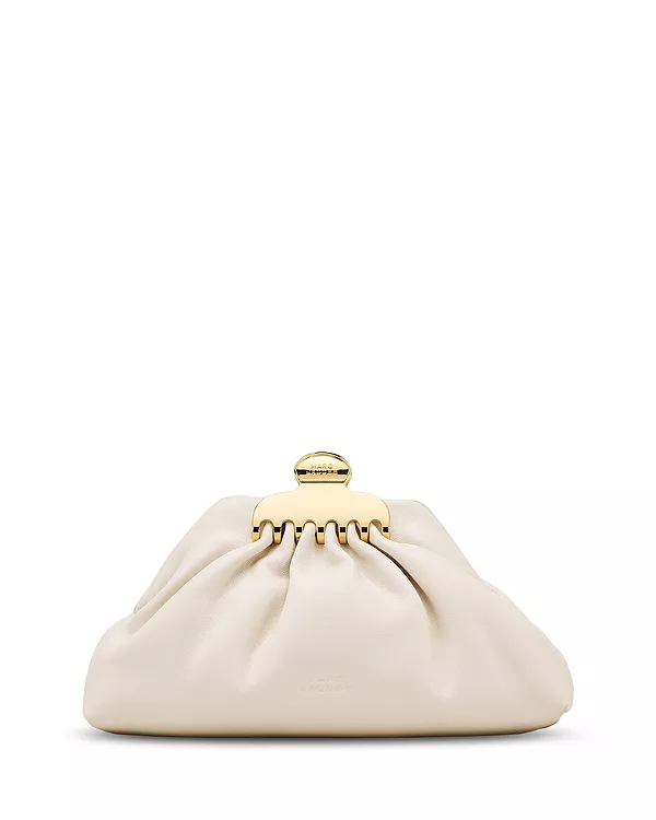 Гламурный кожаный клатч с зажимом-крабиком Marc Jacobs, белый
Гламурный кожаный клатч с зажимом-крабиком Marc Jacobs, белый