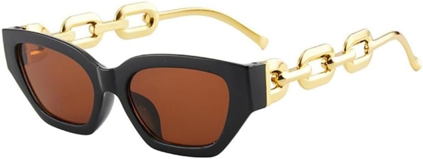 Модные солнцезащитные очки «кошачий глаз» для женщин, винтажные очки, черные солнцезащитные очки для женщин с защитой от УФ-излучения UV400, золотистые очки LXLHWN, Black Dark Tea
Модные солнцезащитные очки «кошачий глаз» для женщин, винтажные очки, черные солнцезащитные очки для женщин с защитой от УФ-излучения UV400, золотистые очки LXLHWN, Black Dark Tea