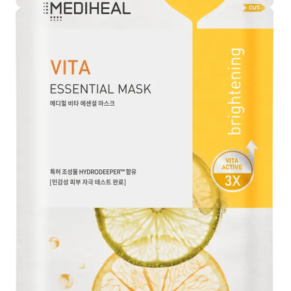 Осветляющая тканевая маска для лица, 24 мл Mediheal Vita
Осветляющая тканевая маска для лица, 24 мл Mediheal Vita