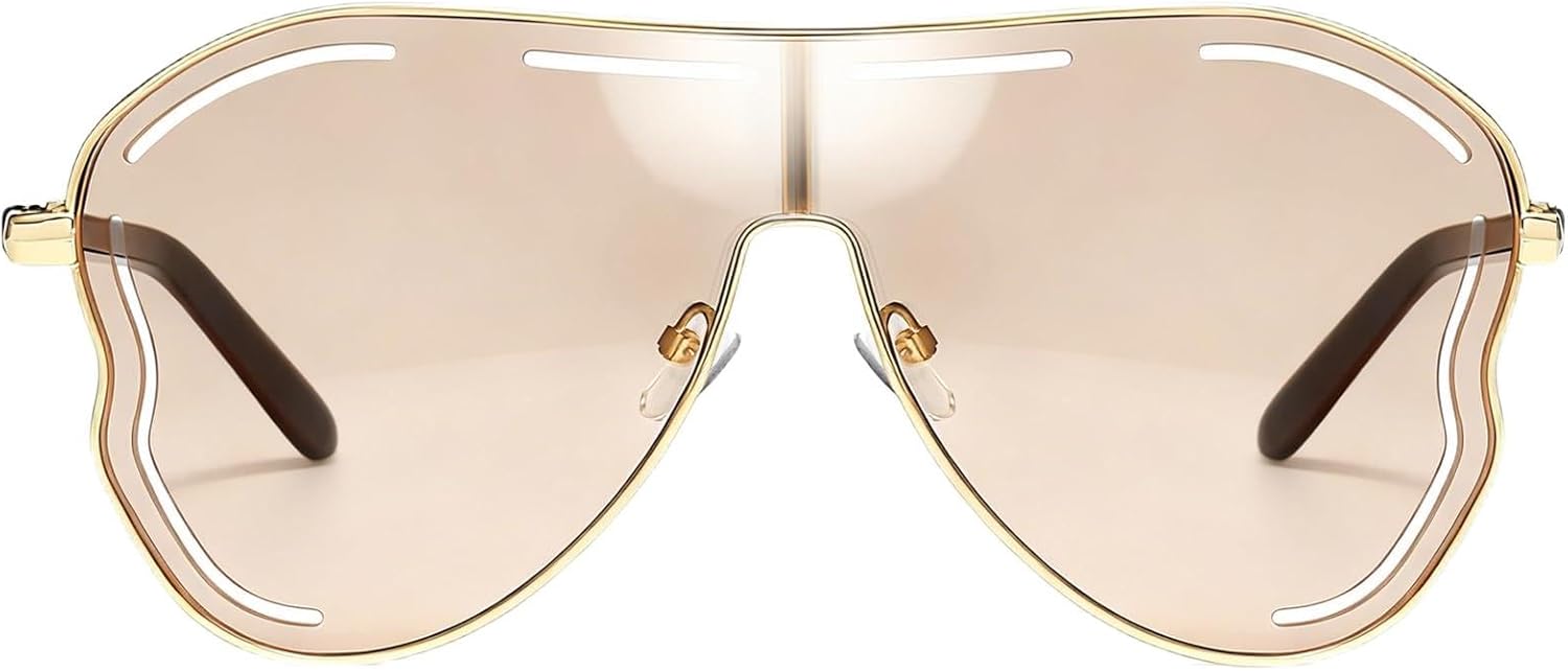 Стильные солнцезащитные очки-авиаторы большого размера для женщин, модная оправа в форме бабочки, защита от УФ-излучения UV400, классические очки Chicid, A05 Glod Frame/Clear Brown Lens
Стильные солнцезащитные очки-авиаторы большого размера для женщин, модная оправа в форме бабочки, защита от УФ-излучения UV400, классические очки Chicid, A05 Glod Frame/Clear Brown Lens